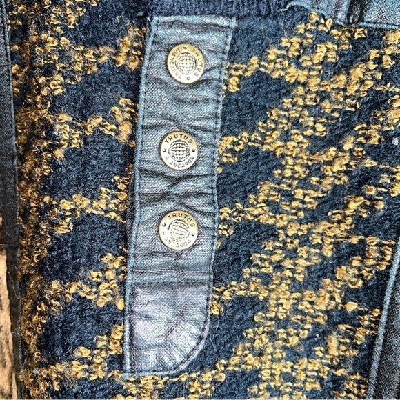 Trutus Biancarla Vintage Pullover Leopard Print - Size XL - Picture 5 of 6